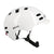 Casque vélo urbain Optimiz O374 à éclairage avant et arrière - Blanc Brillant