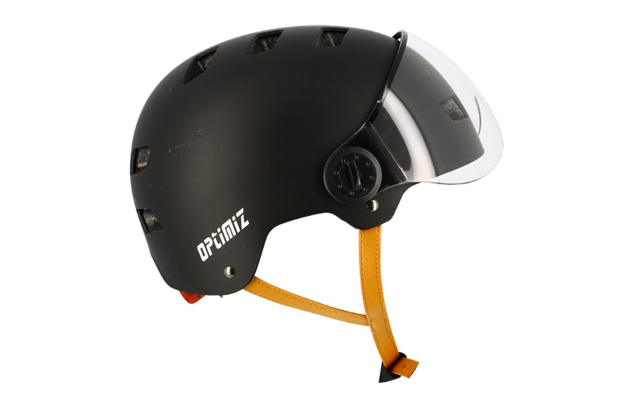 Casque vélo urbain Optimiz O382 à visière - détail