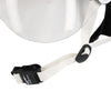 Casque vélo urbain Optimiz O394 à clignotants - Blanc Brillant