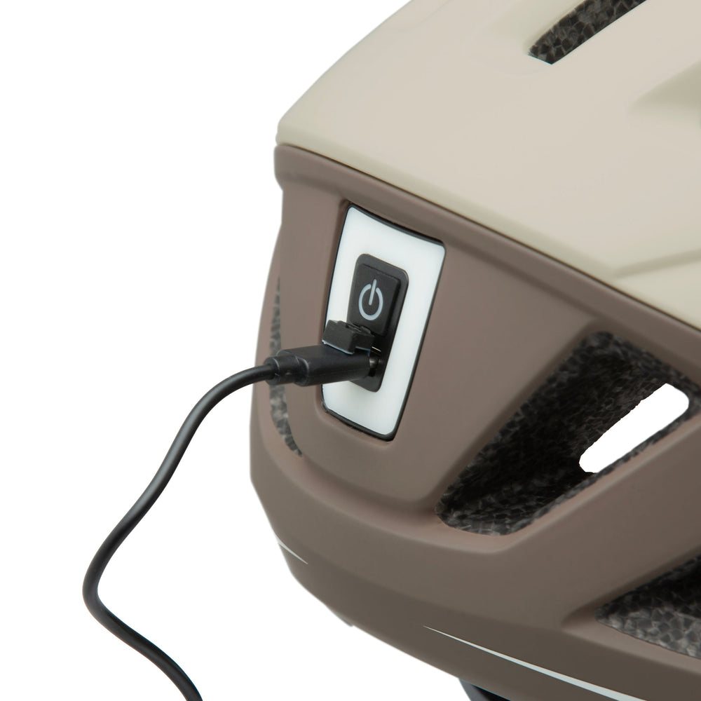 Casque vélo VTT à éclairage intégré TAAC - Cresta Beige - vue 5