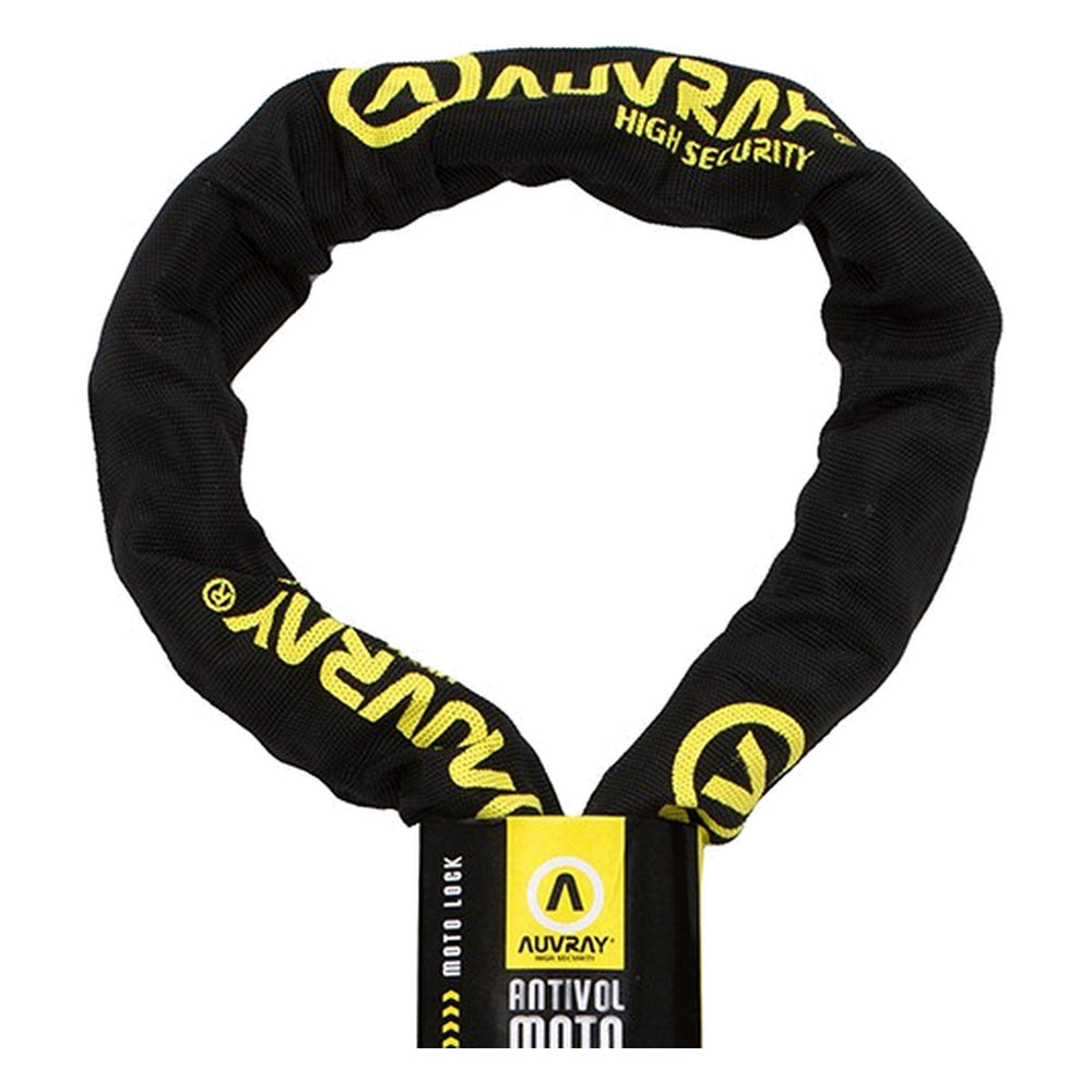 Chaîne antivol Auvray C-Bloc 120 cm Ø 10 mm à cadenas intégré - photo 4