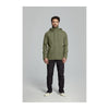 Ensemble de pluie vélo Basil Hoga - veste et pantalon coloris Vert Olive - pantalon de pluie
