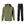 Ensemble de pluie vélo Basil Hoga - veste et pantalon coloris Vert Olive - veste et pantalon