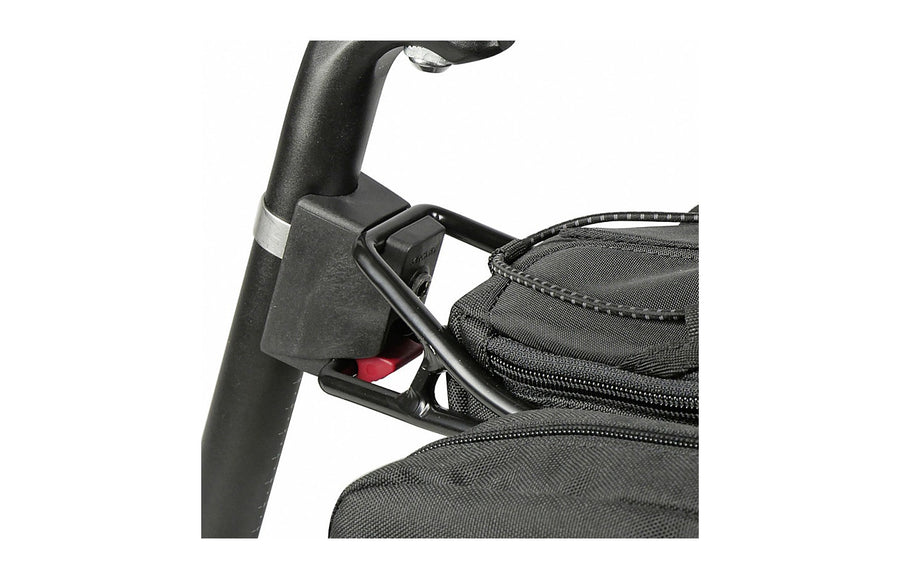 Sacoche de selle montee avec la fixation KlickFix Contour