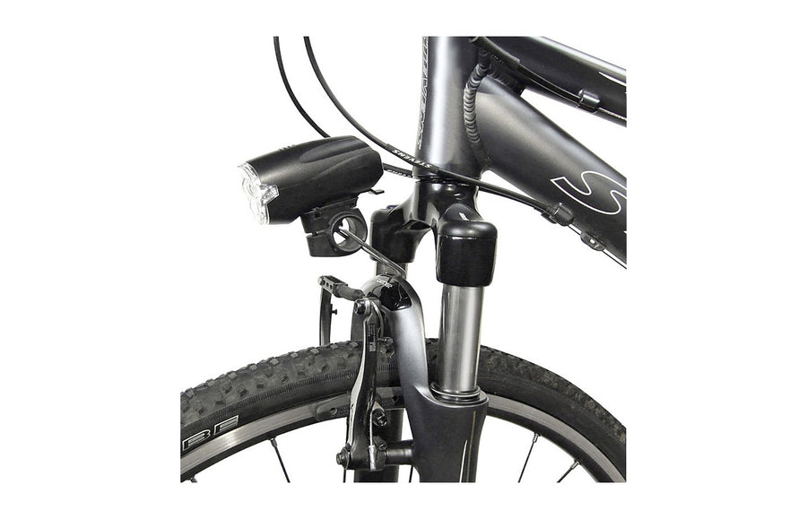 Light Holder KlickFix installe sur une fourche