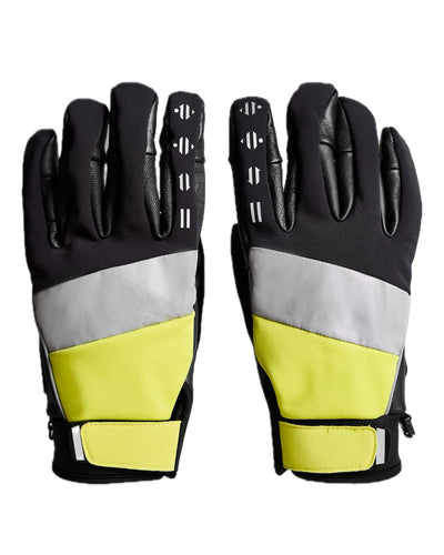 Gants vélo hiver réfléchissants Urban Circus