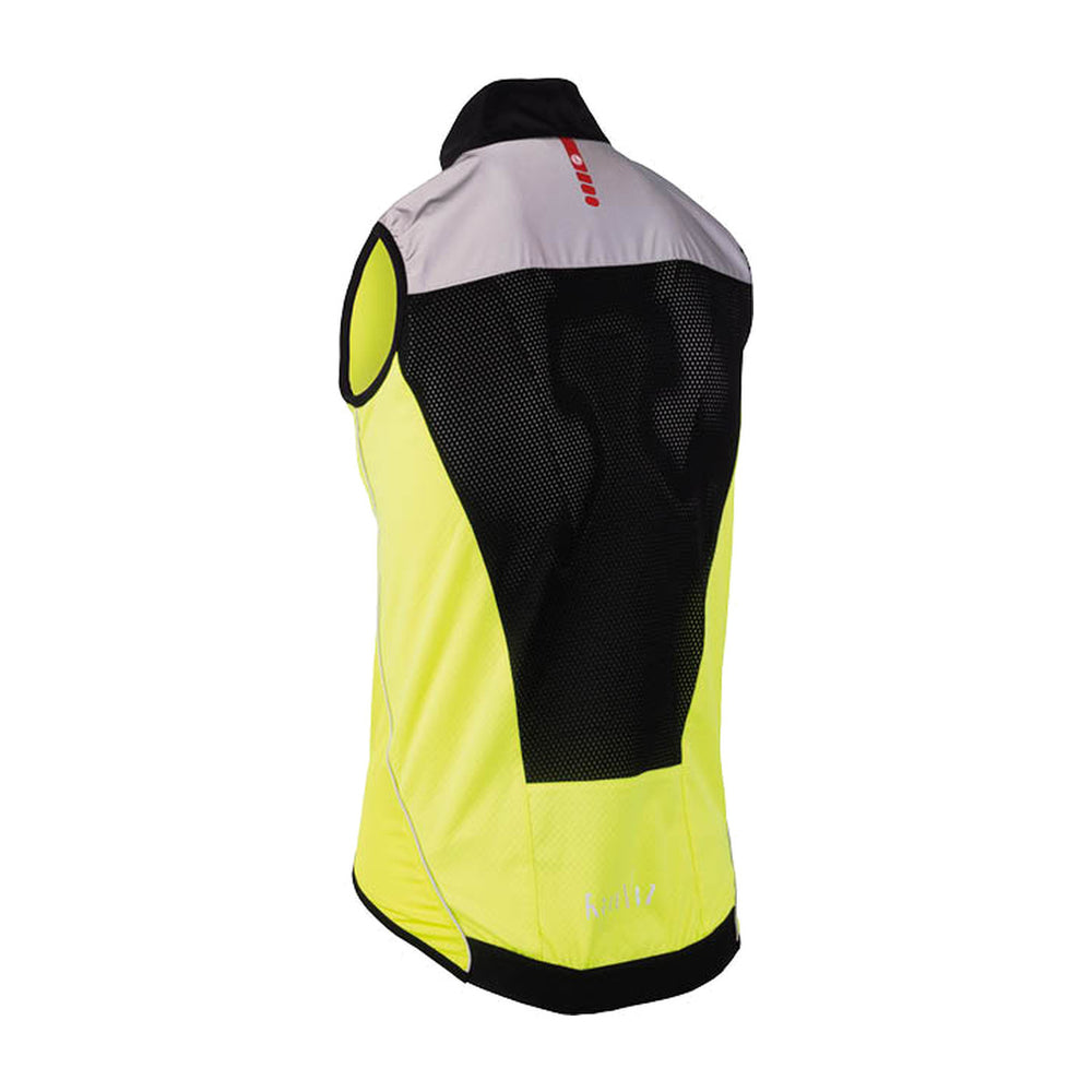Gilet coupe-vent vélo réfléchissant Wowow - Poggio - photo 2