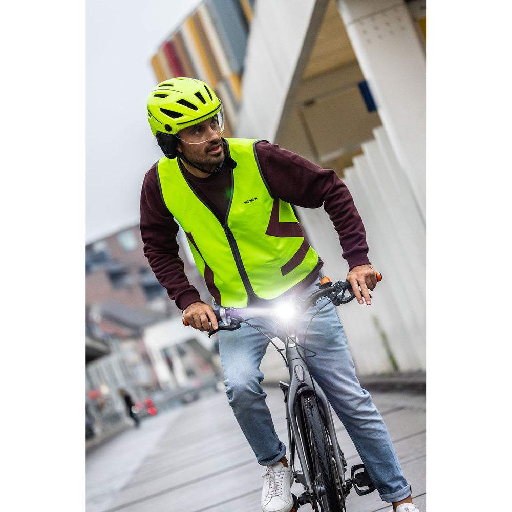 Gilet de Cyclisme Réfléchissant, Réfléchissant Sac à Dos Attachement Gilet de Cyclisme Réfléchissant, Réfléchissant Sac à Dos Attachement