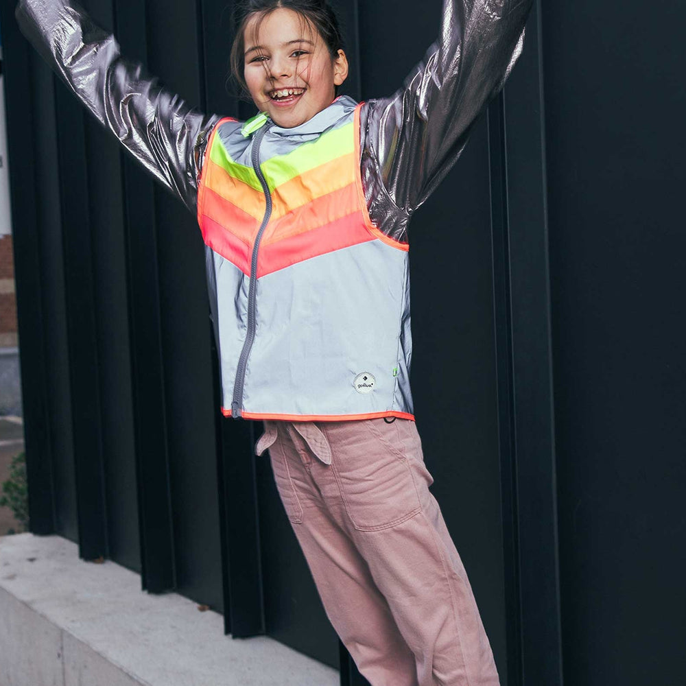 Gilet de sécurité enfant pour vélo Gofluo – Darkflow Kids