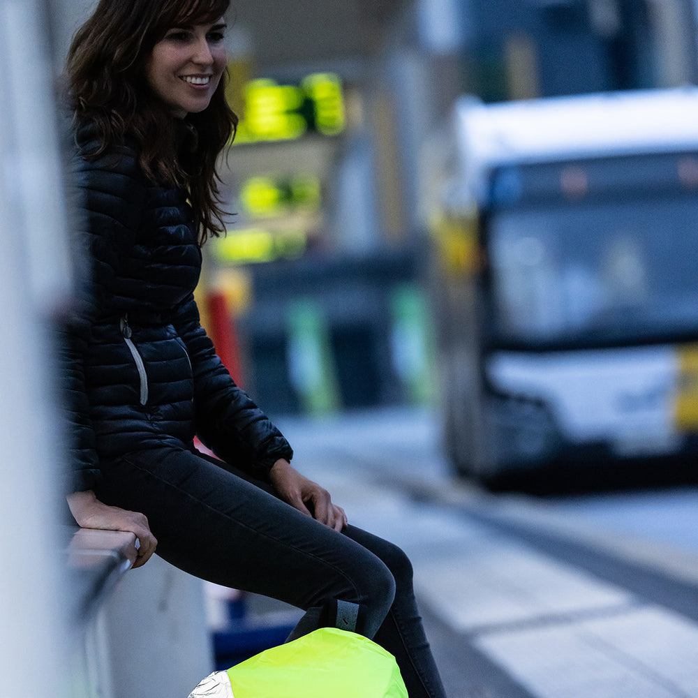 Housse de pluie pour sac à dos avec feu LED - Wowow Aqua LED 20-25 L - photo 3