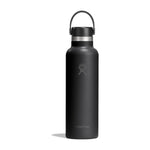 Gourde isotherme Hydro Flask Standard Mouth Flex Cap 621 ml - Black