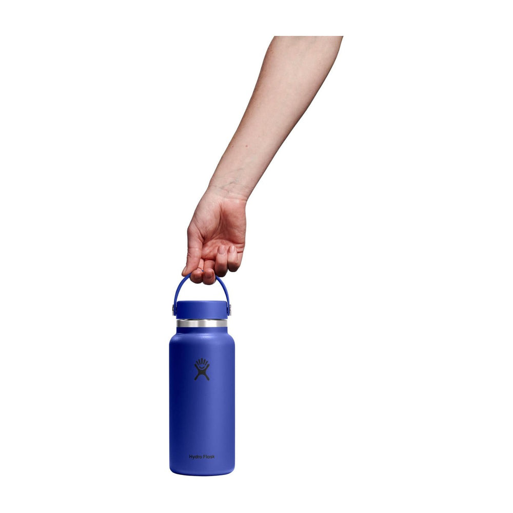 Gourde isotherme Hydro Flask Wide Mouth Flex Cap - Capri Blue 946 ml
