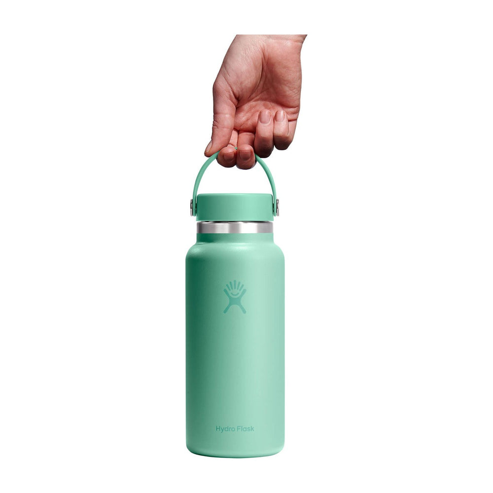 Gourde isotherme Hydro Flask Wide Mouth Flex Cap - Mermaid Green 946 ml