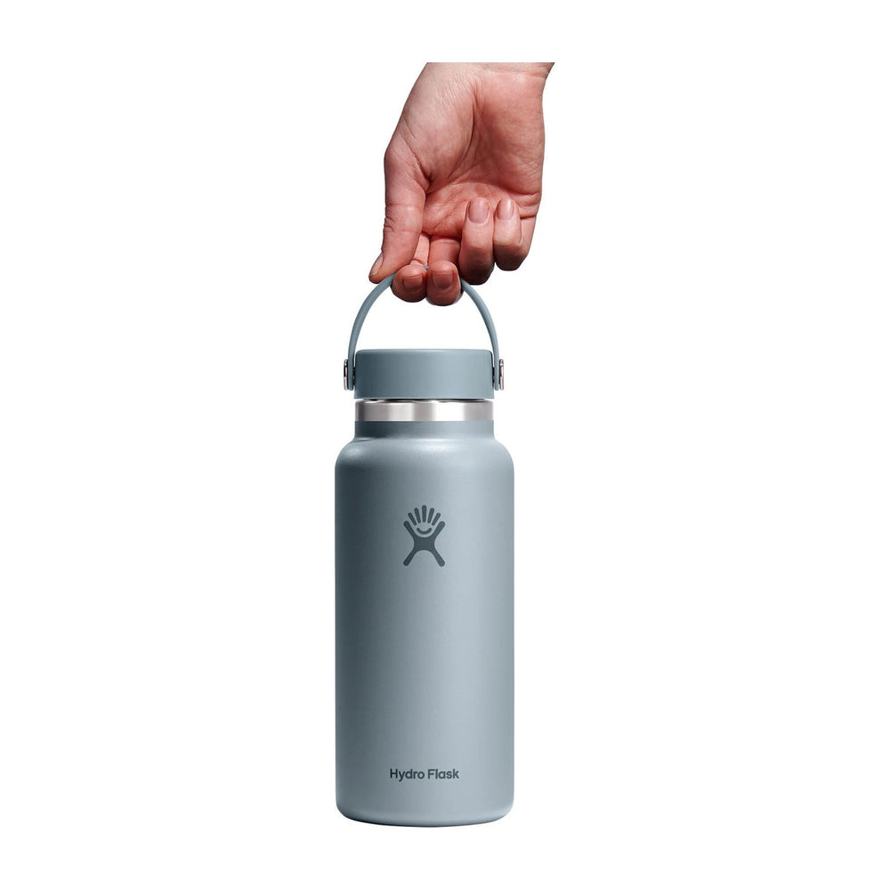 Gourde isotherme Hydro Flask Wide Mouth Flex Cap - Shale Gray 946 ml