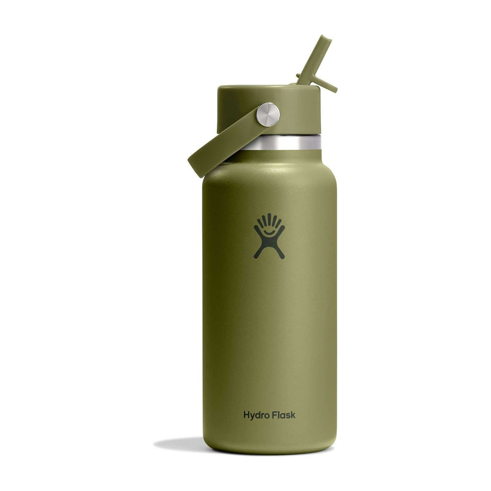 Gourde isotherme Hydro Flask Wide Mouth Flex Straw 946 ml - Palmer Green