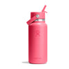 Gourde isotherme Hydro Flask Wide Mouth Flex Straw 946 ml - Popstar Pink