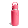 Gourde isotherme Hydro Flask Wide Mouth Flex Straw 946 ml - Popstar Pink