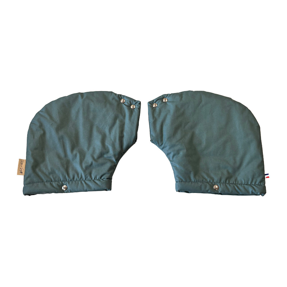 Manchons trottinette Suzon & Suzette - Paulette – Vert Thym – la paire de manchons