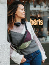 Banane Mero Mero Mini Hoïan Dark Grey / Cypress Green / Aubergine