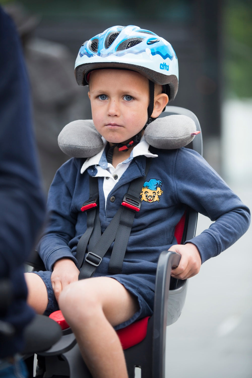 Oreiller cervical pour siège vélo enfant Hamax