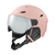 Casque Ski Cairn Electron Visor Mat Dust Pink