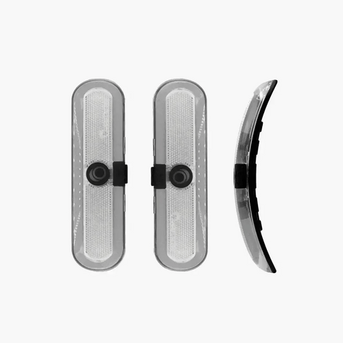 Titane - Lampe LED pour casque de vélo avec feu arrière LED moulé de l Titane - Lampe LED pour casque de vélo avec feu arrière LED moulé de l