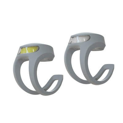 Paire d’éclairages vélo Knog - Frog USB Twinpack - Abyss Grey