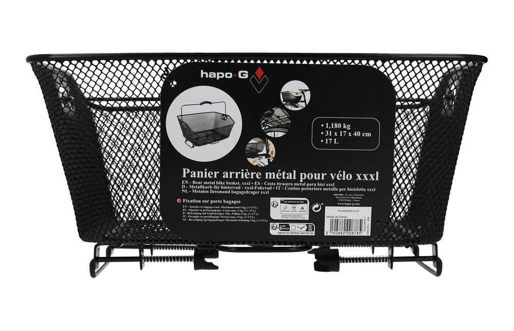 Panier arriere Hapo-G Metal 20 L - photo 4