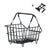 Panier arrière vélo Basil Cento Alu 22 L – Noir mat MIK – le panier Cento Alu noir mat, plaque MIK