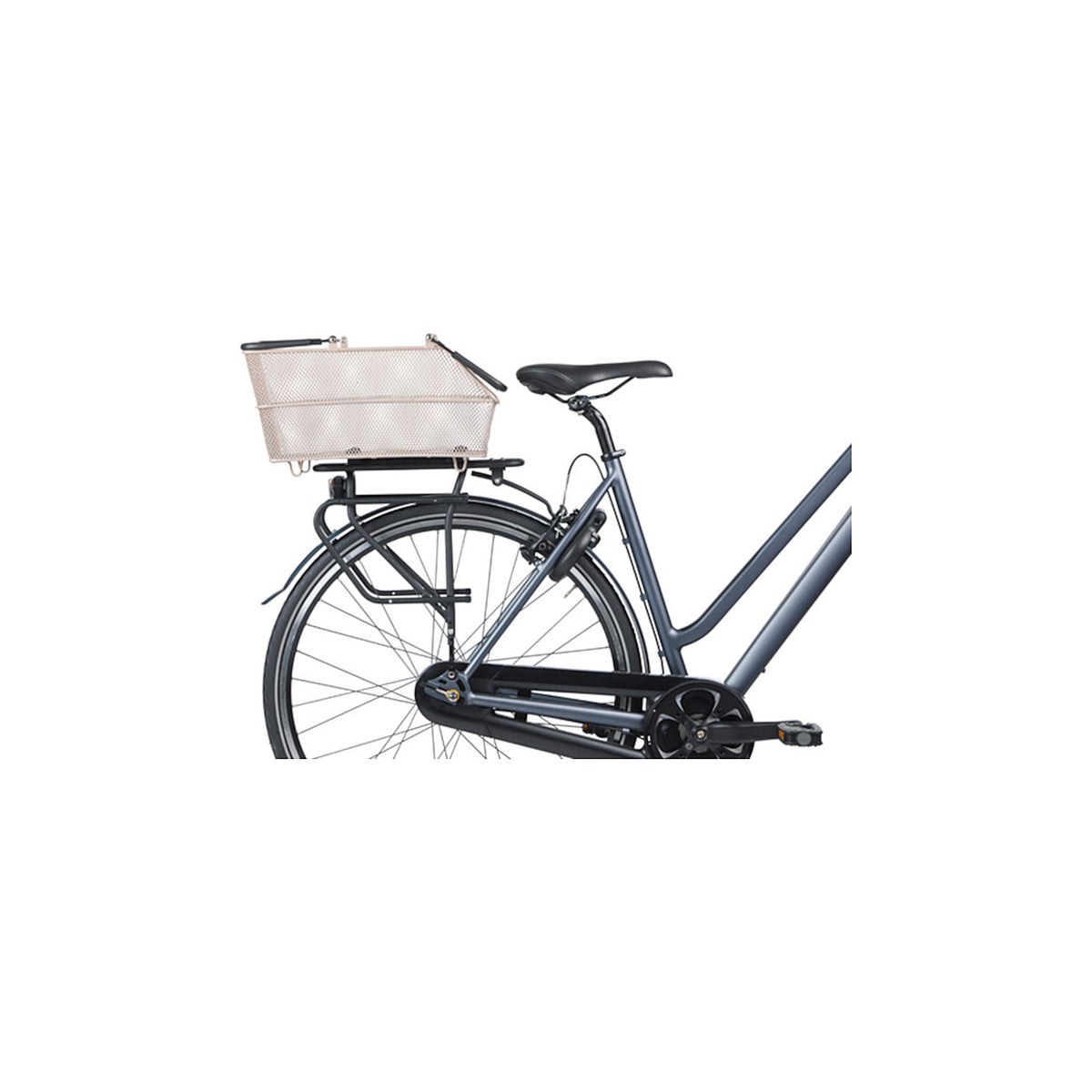 Panier Basil Cento MIK monte sur un velo