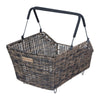 Panier arrière vélo Basil Cento Rattan Look Multi System NX 22 L coloris Nature Brown – dessous du panier et rails NX