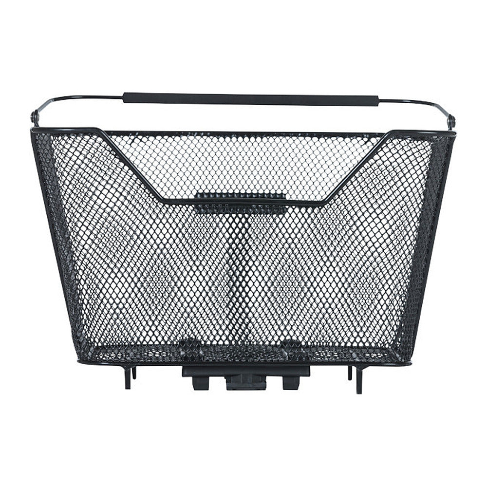 Panier arrière vélo Basil Lesto MIK 20 L coloris Noir – vue arriere du panier