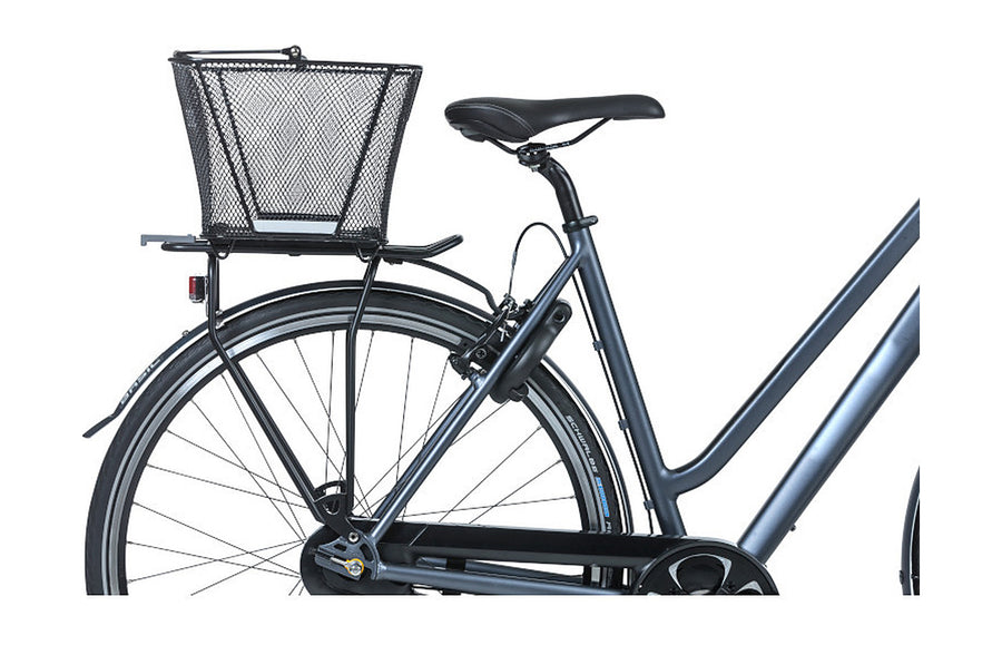 Panier Basil Lesto MIK monte sur un velo