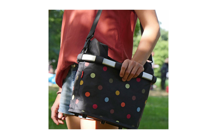 Panier Bikebasket Oval M retire du porte-bagages