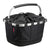 Panier arrière vélo KlickFix Reisenthel Carrybag GT 24 L – Noir, UniKlip 2 – le panier Carrybag GT noir et sa poignee rembourree