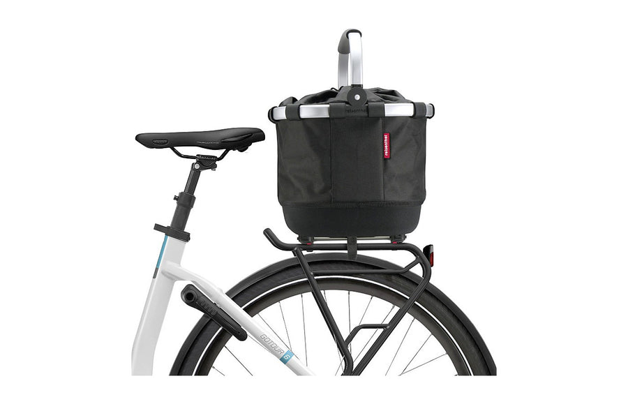 Panier Carrybag GT monte sur le porte-bagages