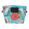 Panier avant vélo Basil Bloom Field Carry All KF 15 L coloris Bleu – plaque KlickFix a l arriere