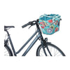 Panier avant vélo Basil Bloom Field Carry All KF 15 L coloris Bleu – monte sur le guidon d un velo