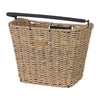 Panier avant vélo Basil Bremen Rattan Look KF 27 L coloris Seagrass – vue trois quarts