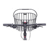 Panier avant vélo KlickFix Aluminio 16 L – Noir – le panier en place sur le guidon