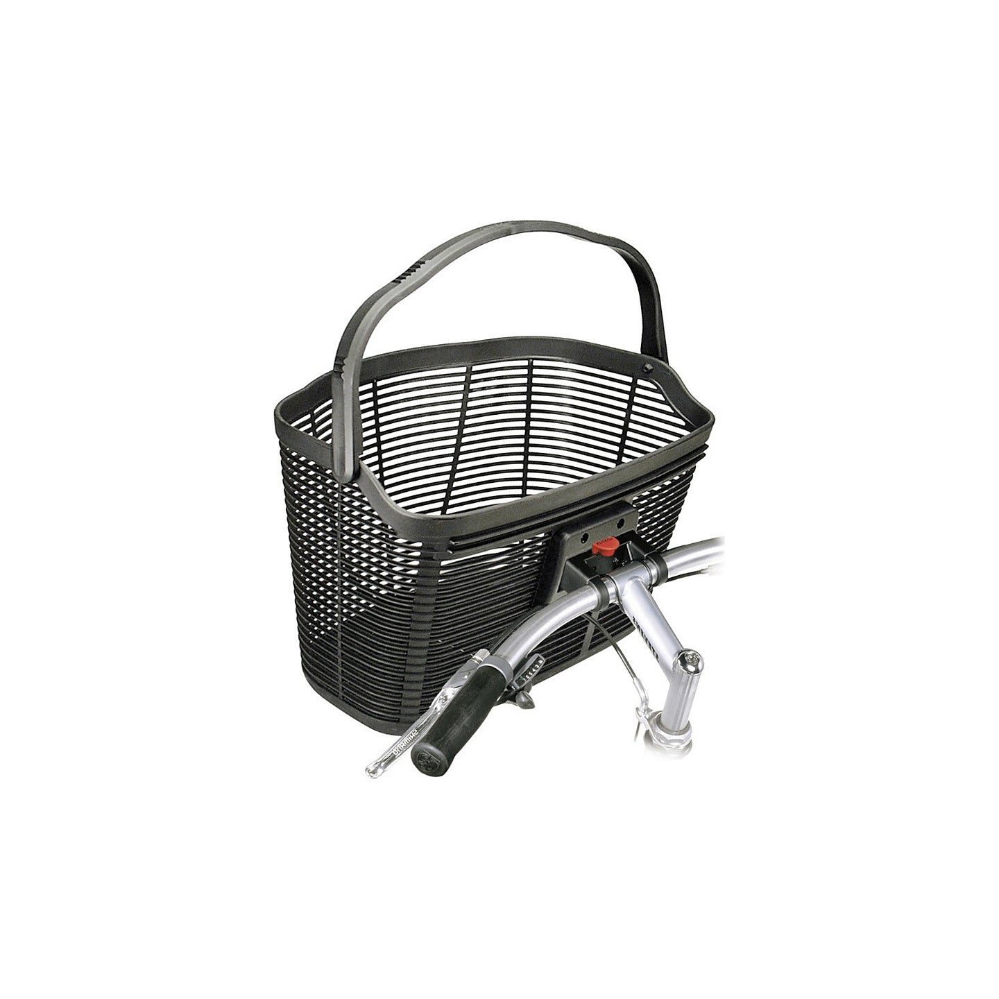 Panier avant velo KlickFix Lamello sur un guidon