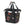 Panier avant vélo KlickFix Reisenthel Bikebasket 15 L – Folklore Noir – le panier Bikebasket motif folklore sur fond noir