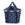 Panier avant vélo KlickFix Reisenthel Bikebasket 15 L – Mixed Dots Blue – le panier Bikebasket bleu a pois
