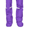 Pantalon de pluie Hello Rain Storm 20K Fancy Purple, jambes et couvre-chaussures