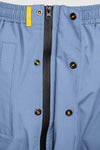 Pantalon de pluie Hello Rain Storm 20K Pearl Blue, zip latéral et rabat magnétique