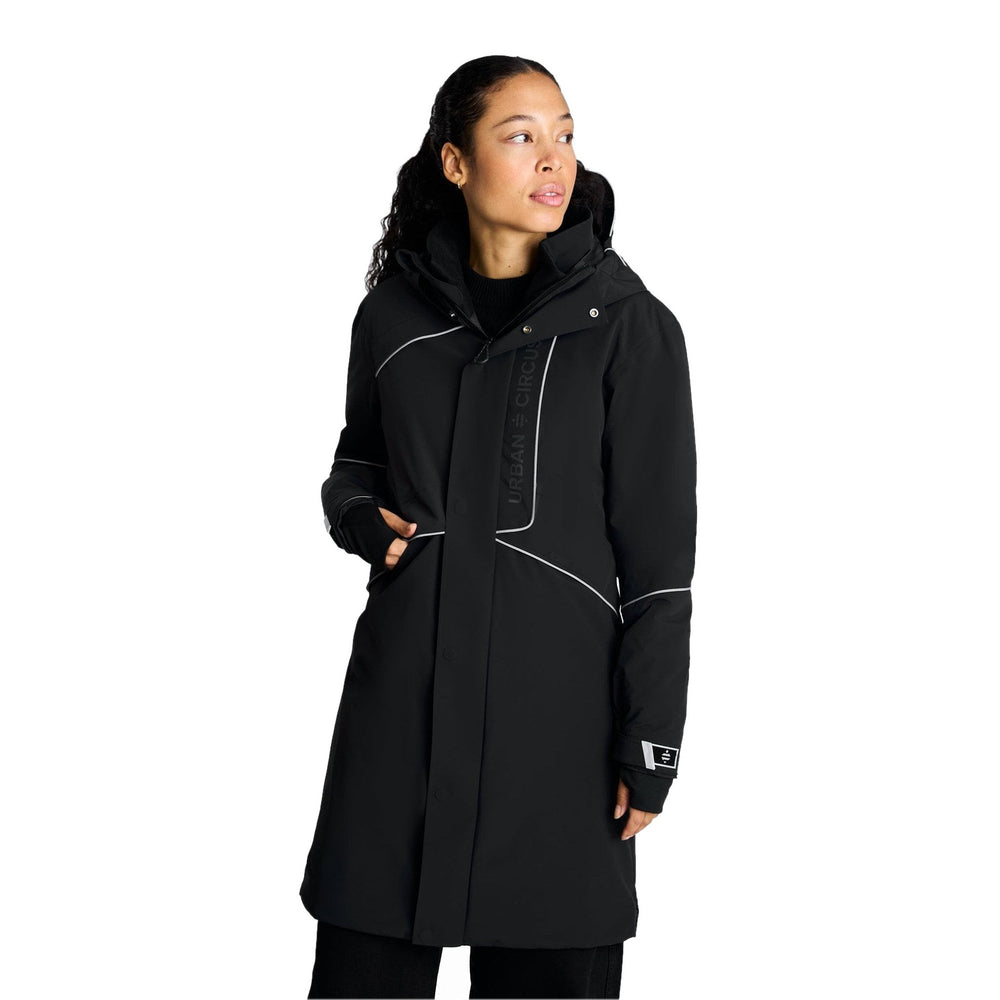 Parka vélo chaude imperméable Urban Circus Dtour Noir photo 3