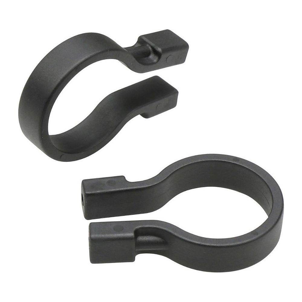 Pièces de rechange KlickFix : crochets de guidon et verrou – Crochets Ø 35 mm, la paire – les deux crochets Ø 35 mm
