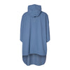 Poncho de pluie vélo Basil Hoga coloris Bleu Horizon – vue de dos