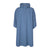 Poncho de pluie vélo Basil Hoga coloris Bleu Horizon – vue de face