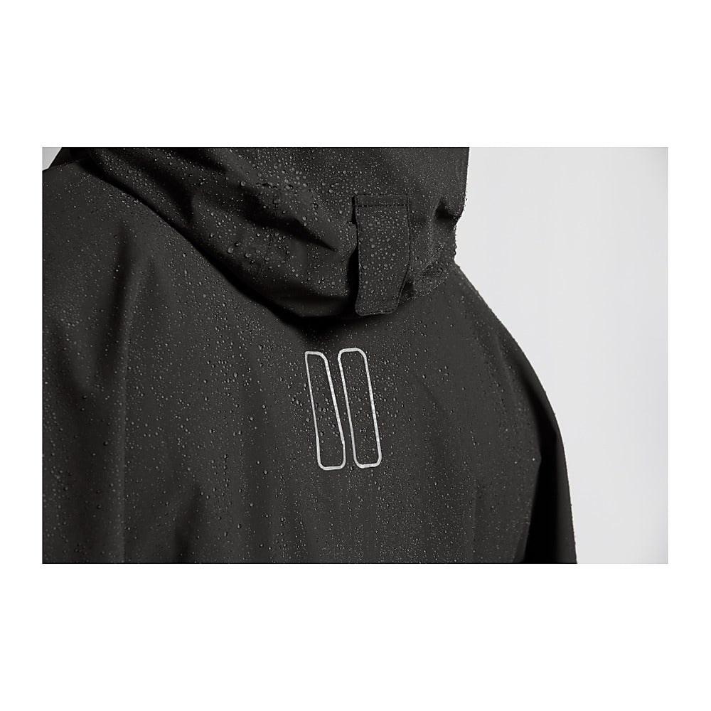Poncho de pluie vélo Basil Hoga coloris Noir – capuche reglable
